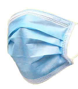 Masque chirurgical jetable 3 plis