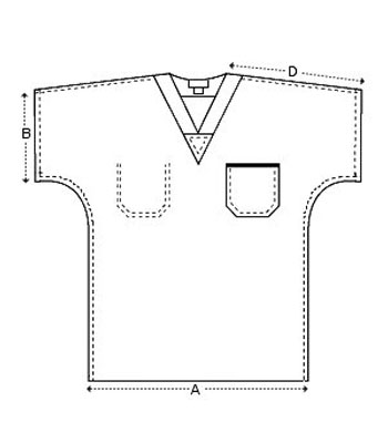 Unisex Reversible Surgery Blouse